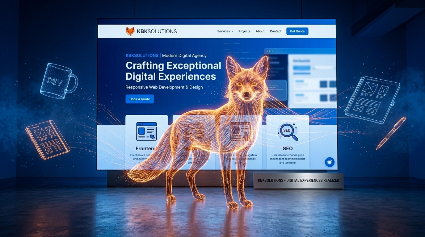 Creation of showcase websites