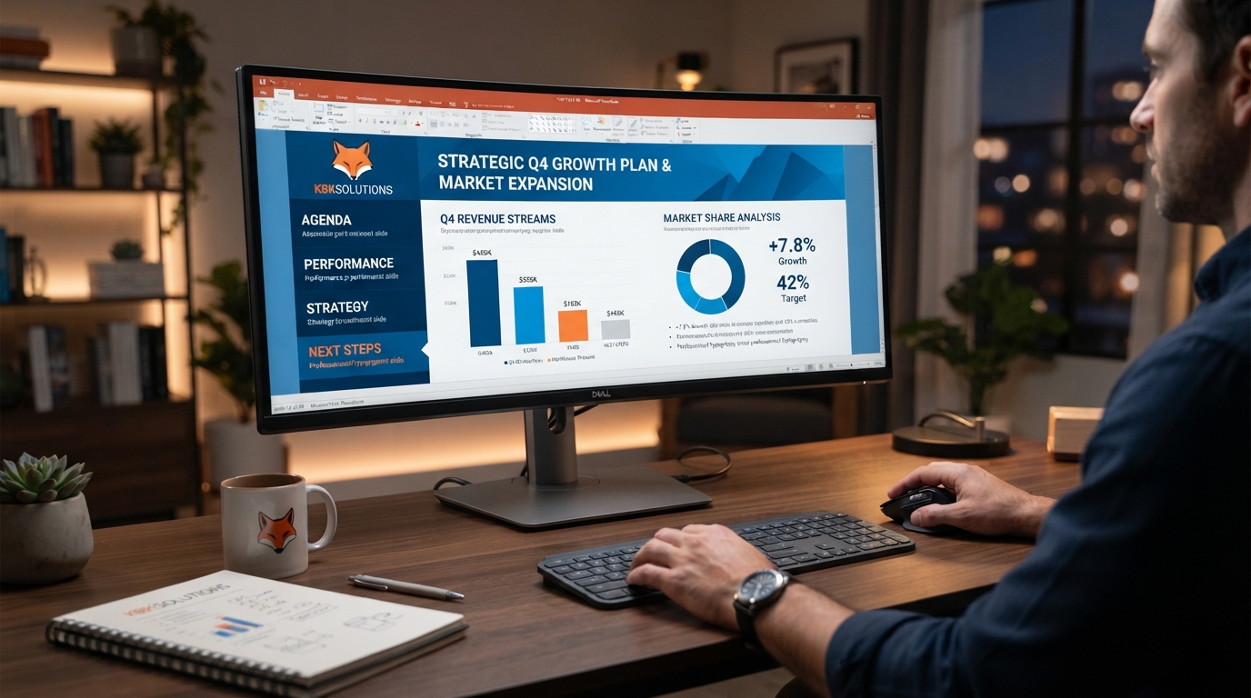 Creating PowerPoint presentations