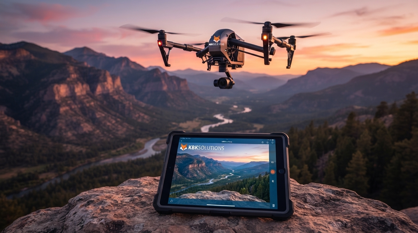 Drone footage